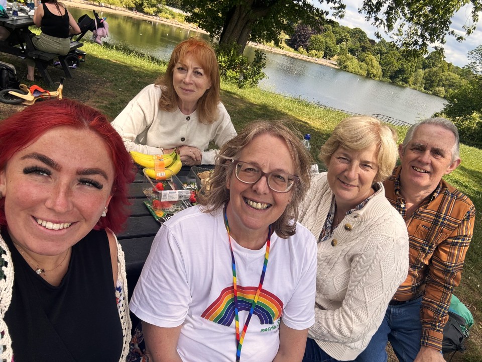 Crossroads Volunteers Week meetup at the Mote Park in Maidstone